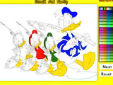 Online oyun Donald and Family Coloring