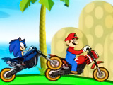 Online oyun Mario Vs. Sonic Rcing