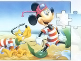 Online oyun Mickey & Pluto Puzzle