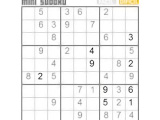 Online oyun Mini Sudoku